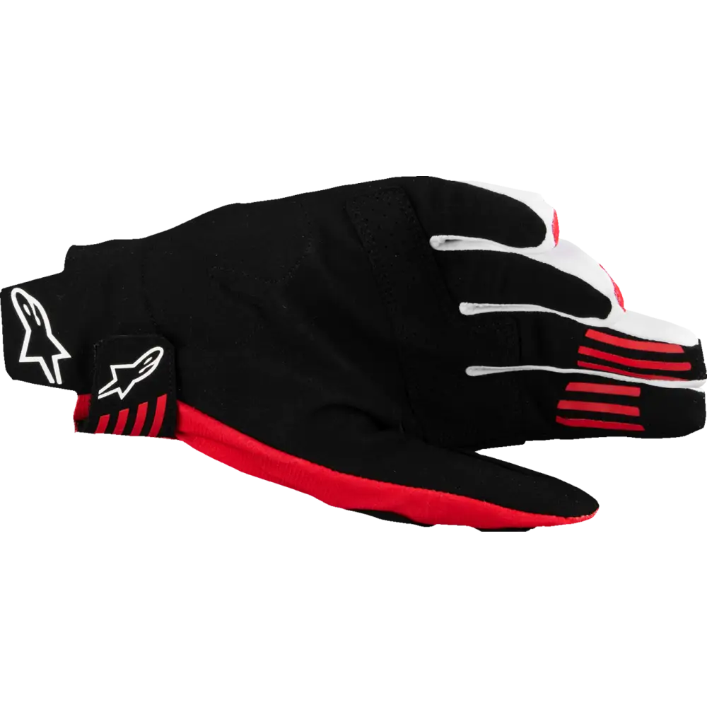ALPINESTARS Techstar MX Gloves - Black/Bright Red - Small 3560125-1303-S