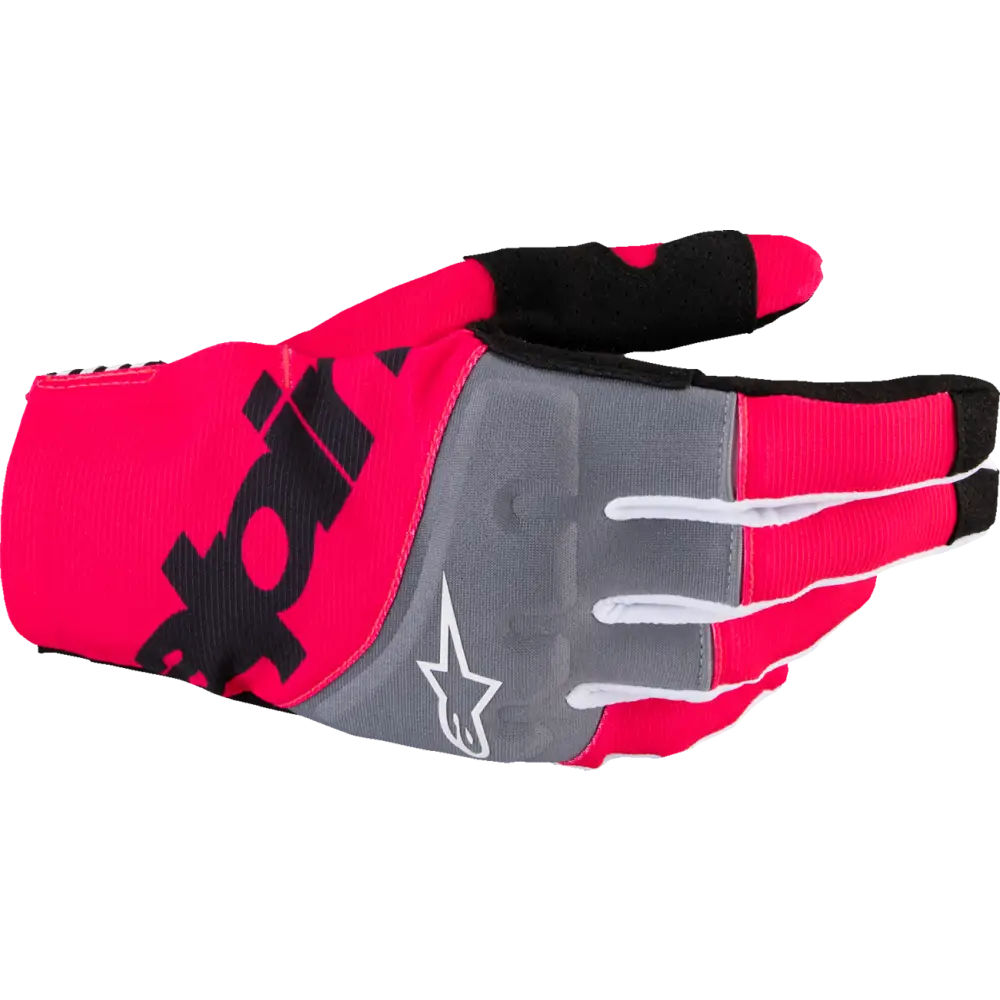 ALPINESTARS Techstar MX Gloves - Black/Fluo Pink - Large 3560125-1390-L