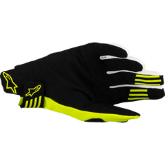 ALPINESTARS Techstar MX Gloves - Black/Fluo Yellow - Small 3560125-155-S