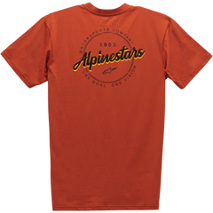 ALPINESTARS Turnpike Premium T-Shirt - Coral - 2XL 121174007462X