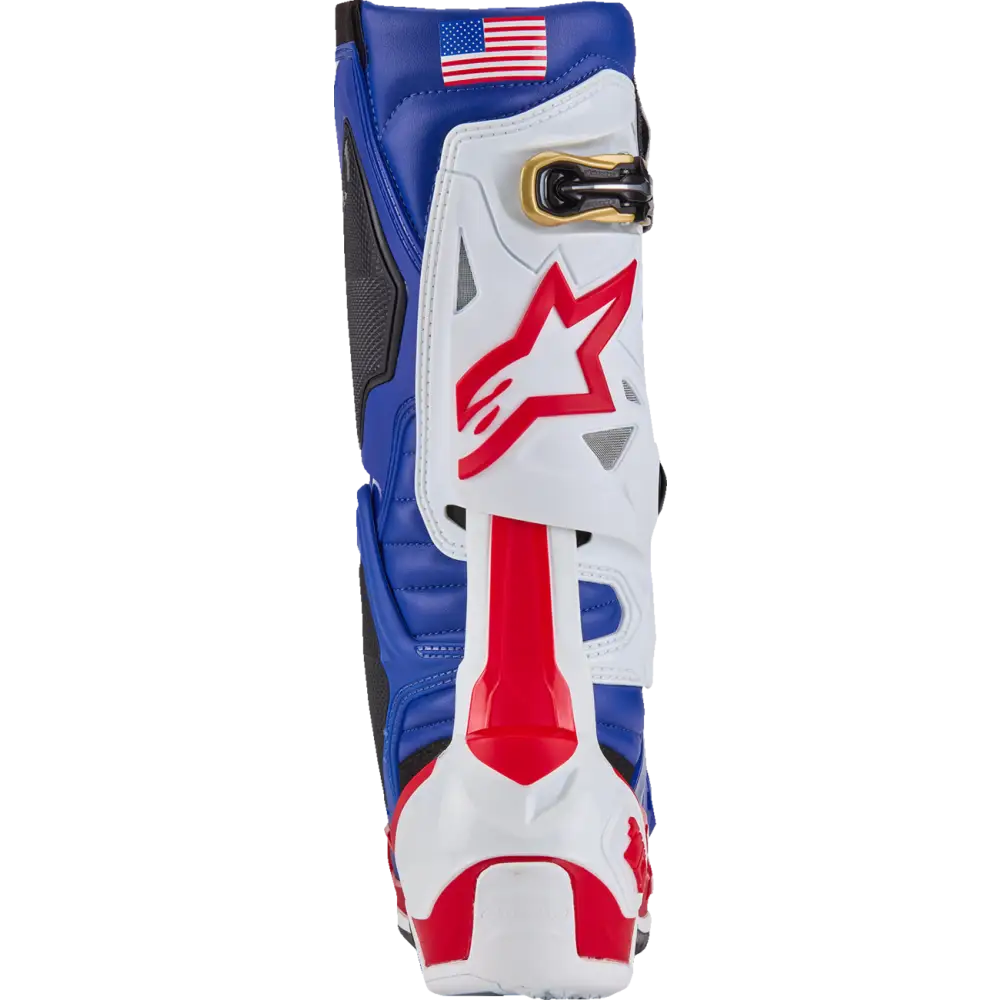 ALPINESTARS Union Tech 10 Boots - Red/White/Blue - US 10 2010020-3372-10
