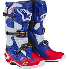 ALPINESTARS Union Tech 10 Boots - Red/White/Blue - US 10 2010020-3372-10