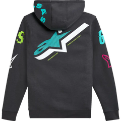 ALPINESTARS Variegate Zip Hoodie - Gunmetal - Medium 1215-53200-190-M