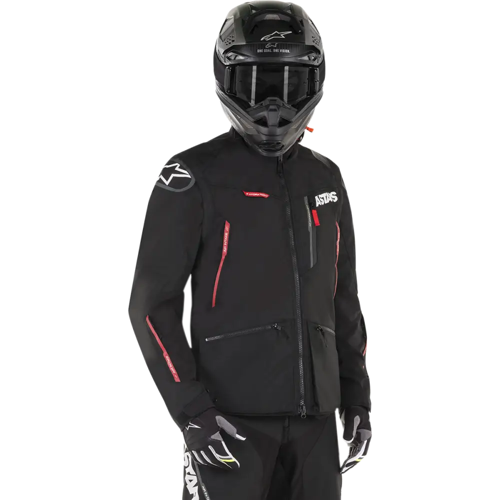 ALPINESTARS Venture-R Jacket - Black/Red - Medium 3703019-13-M