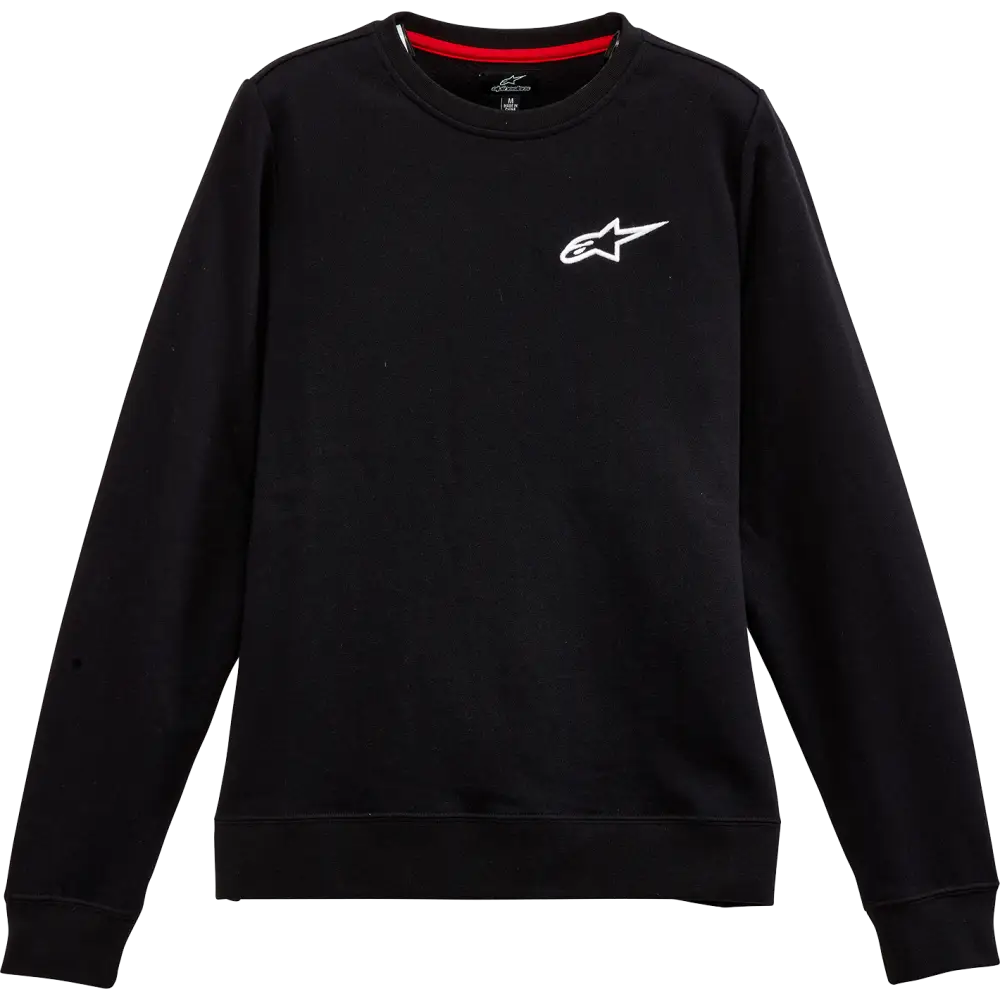 ALPINESTARS Women's Ageless Crew Fleece - Black - Large 12325182010L
