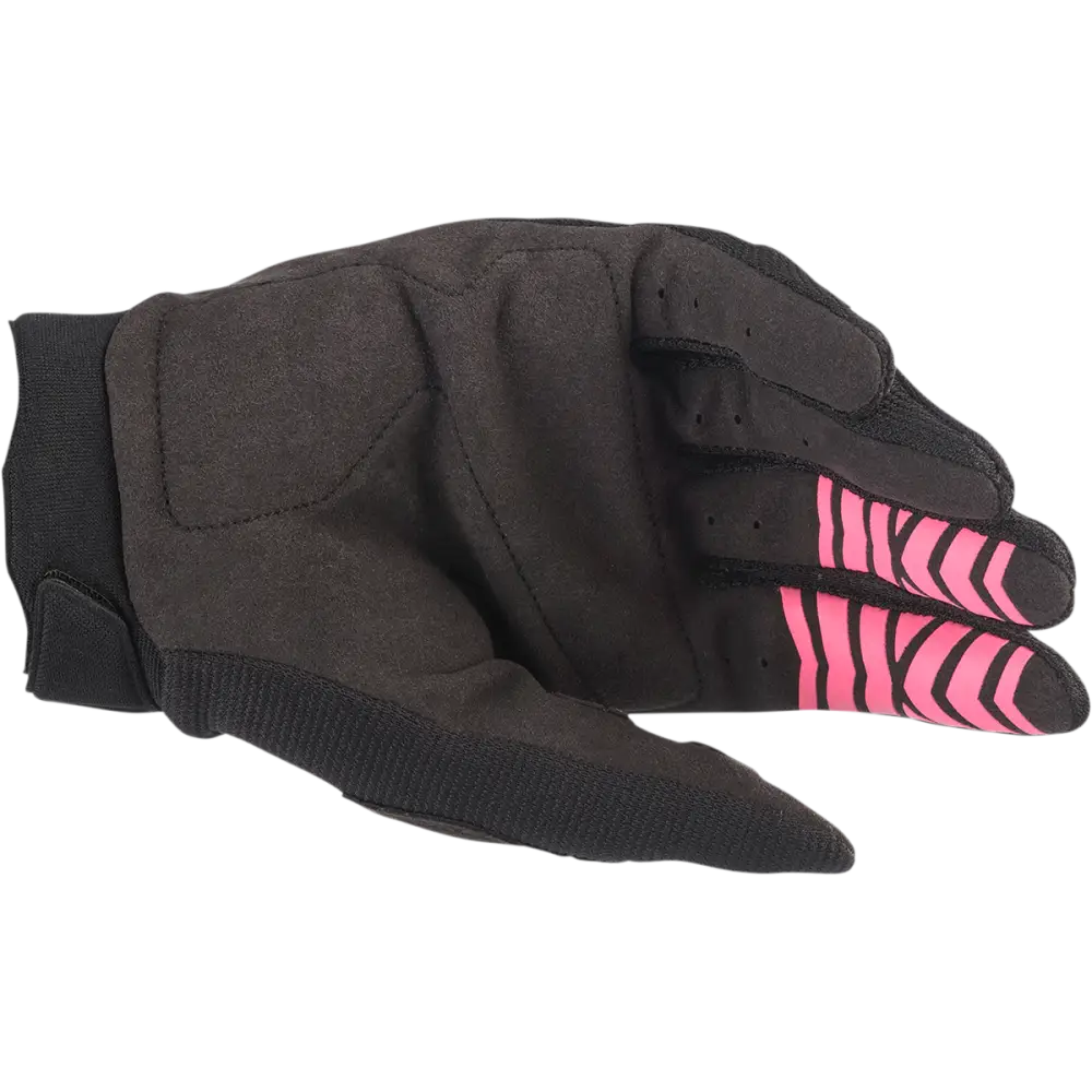 ALPINESTARS Women's Stella Full Bore Gloves - Black/Fluo Pink - Small 3583622-1390-S