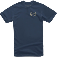ALPINESTARS Wreath T-Shirt - Navy - Large 12137258070L