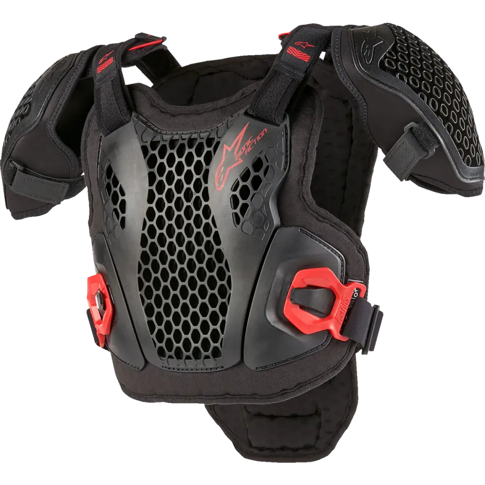 ALPINESTARS Youth Bionic Action Guard - Black/Red - S/M 6740424-13-S/M