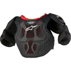 ALPINESTARS Youth Bionic Action Kickstart Chest Guard - Black/Red - 7/9 6740624-13-7/9
