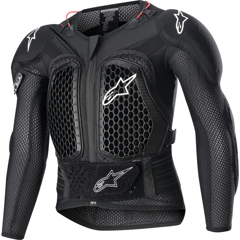 ALPINESTARS Youth Bionic Action v2 Protection Jacket - Black - S/M 6546823-10-SM