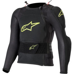 ALPINESTARS Youth Bionic Plus Protection Jacket - Black/Fluo Yellow - Large/XL 6545620-155-LXL