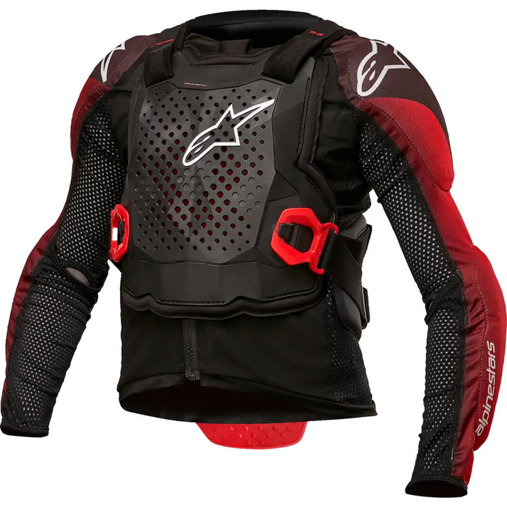 ALPINESTARS Youth Bionic Tech Jacket - Black/White/Red - S/M 6546624-123-S/M