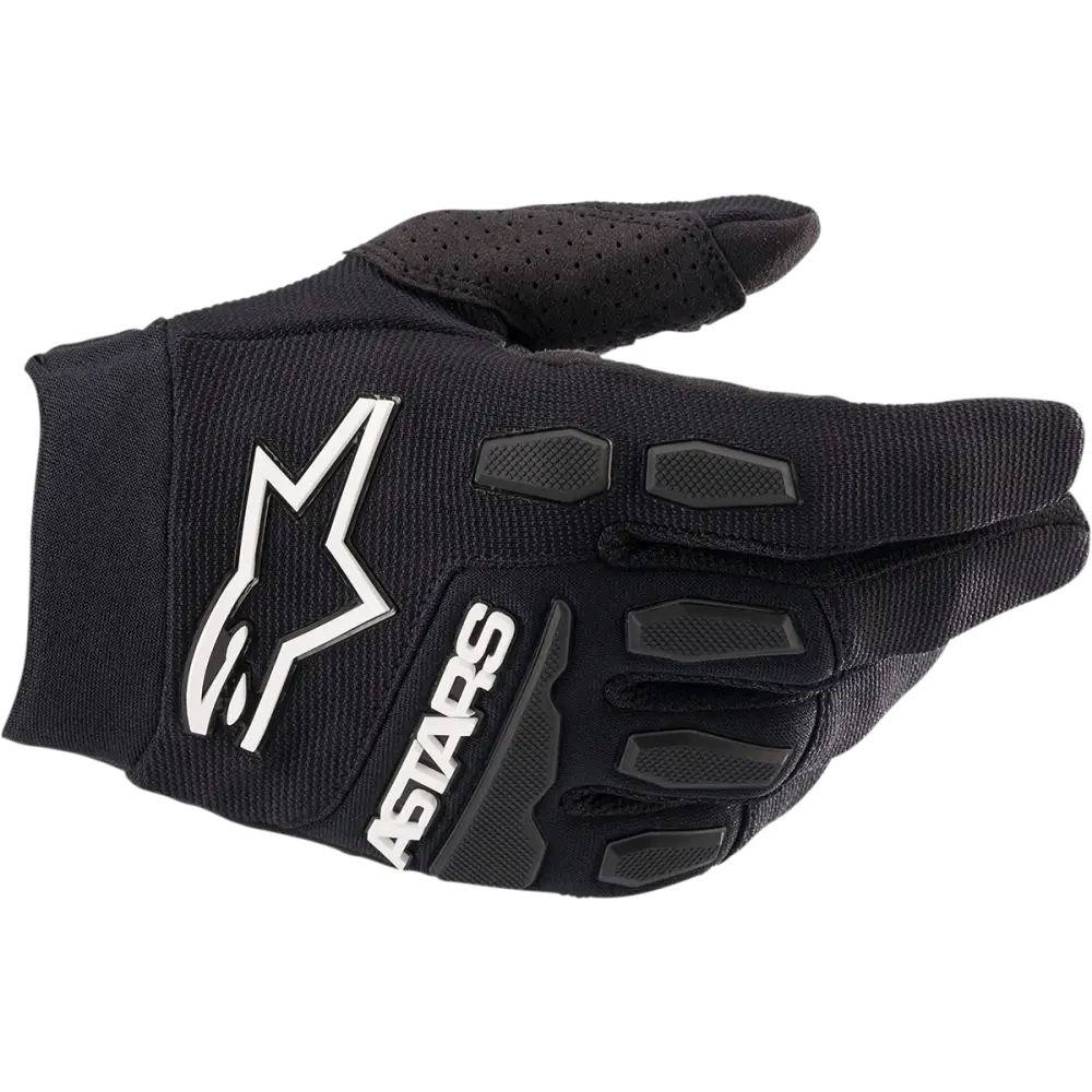 ALPINESTARS Youth Full Bore Gloves - Black - Small 3543622-10-S