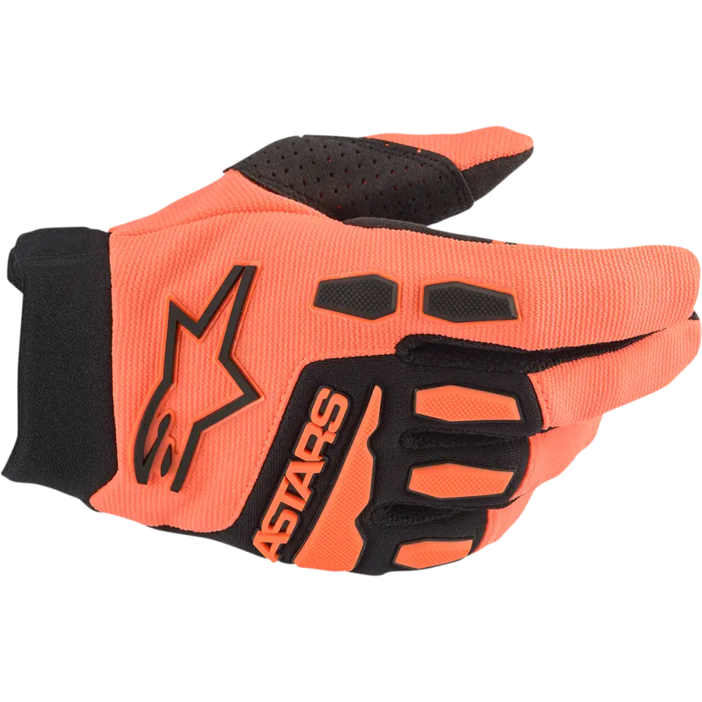 ALPINESTARS Youth Full Bore Gloves - Orange/Black - Large 3543622-41-L