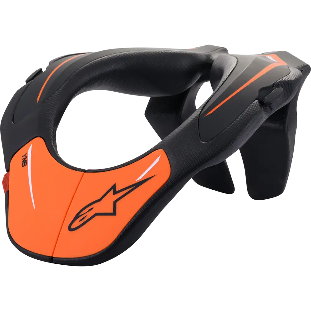 ALPINESTARS Youth Neck Support - Black/Orange - One Size 6540118-14-OS