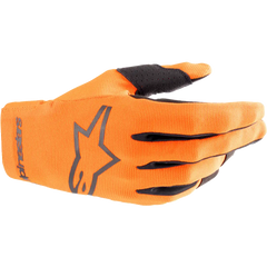 ALPINESTARS Youth Radar Gloves - Hot Orange/Black - XS 3541824-411-XS