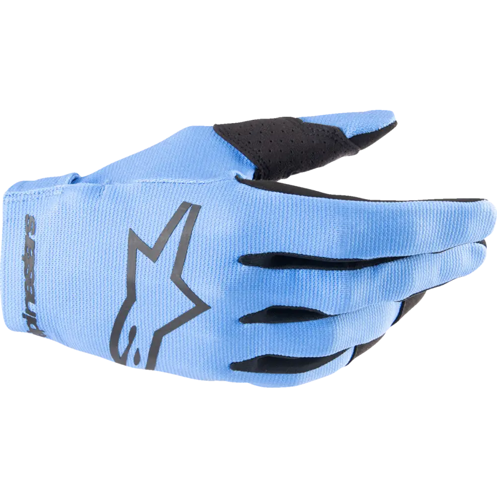 ALPINESTARS Youth Radar Gloves - Light Blue/Black - Large 3541824-7056-L