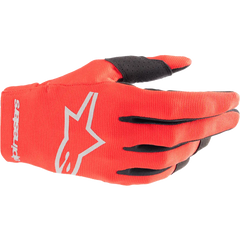 ALPINESTARS Youth Radar Gloves - Mars Red/Silver - 2XS 3541824-385-2X