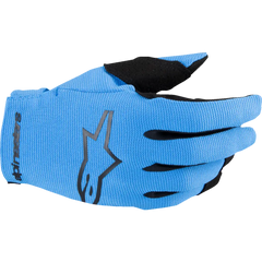 ALPINESTARS Youth Radar MX Gloves - Blue/Black - Large 3541824-713-L