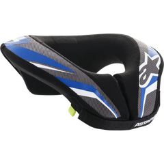 ALPINESTARS Youth Sequence Neck Roll - Black/Anthracite/Blue - L/XL 6741018-177-LXL