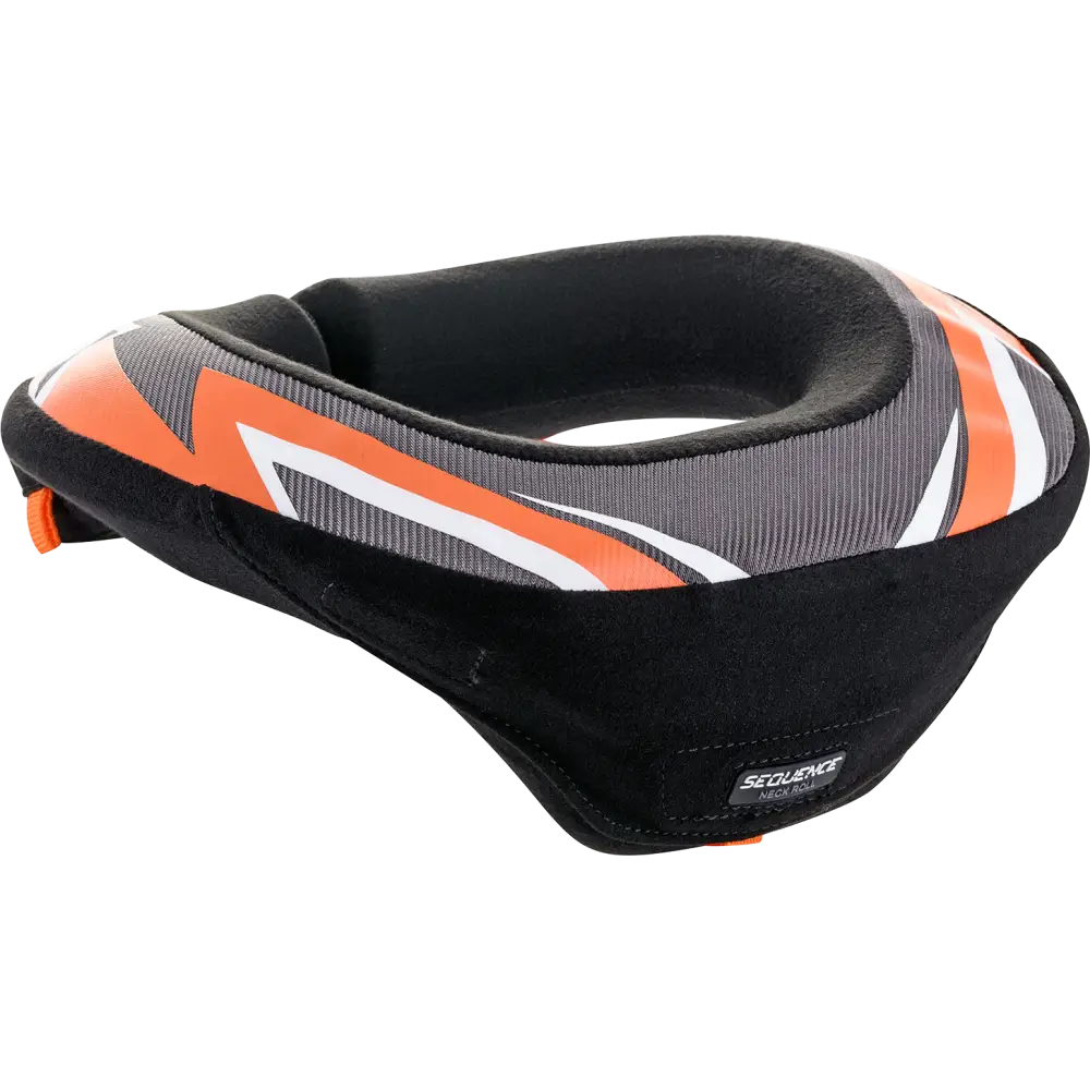 ALPINESTARS Youth Sequence Neck Roll - Black/Anthracite/Orange - S/M 6741018-148-SM