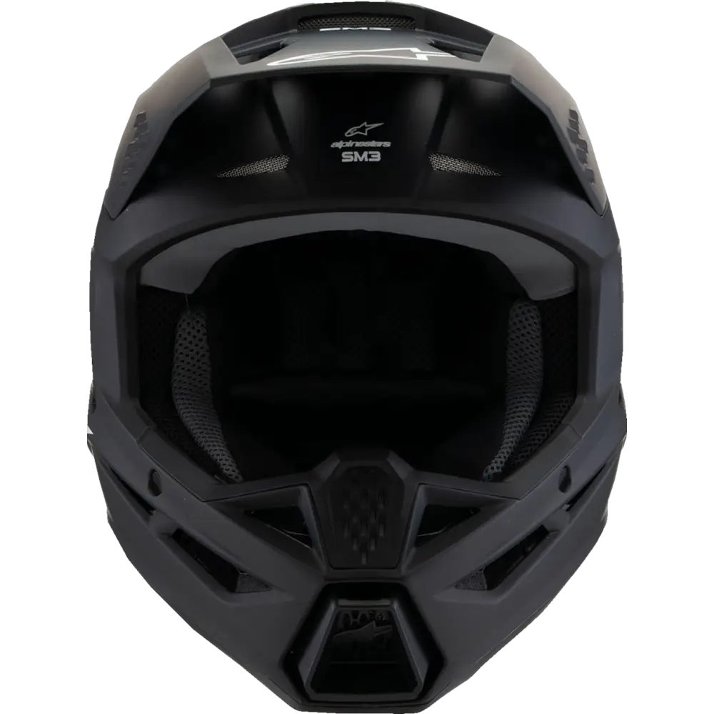 ALPINESTARS Youth SM3 Helmet - Solid - Matte Black - Large 8302225-110-YL