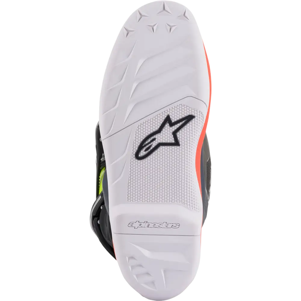 ALPINESTARS Youth Tech 7S Boots - Black/Gray/Red/White/Yellow - US 2 2015017-9058-2