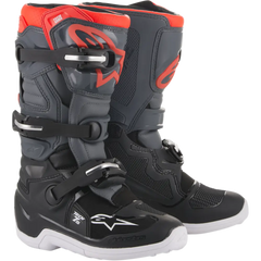 ALPINESTARS Youth Tech 7S Boots - Black/Gray - US 7 201501711337