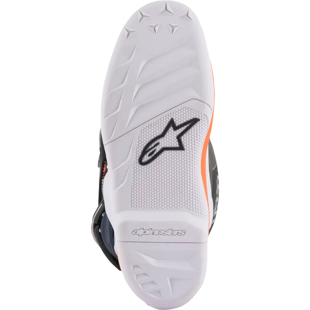 ALPINESTARS Youth Tech 7S Boots - Black/Orange/White - US 4 2015017-1241-4