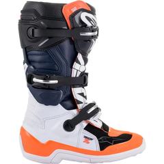 ALPINESTARS Youth Tech 7S Boots - Black/Orange/White - US 4 2015017-1241-4