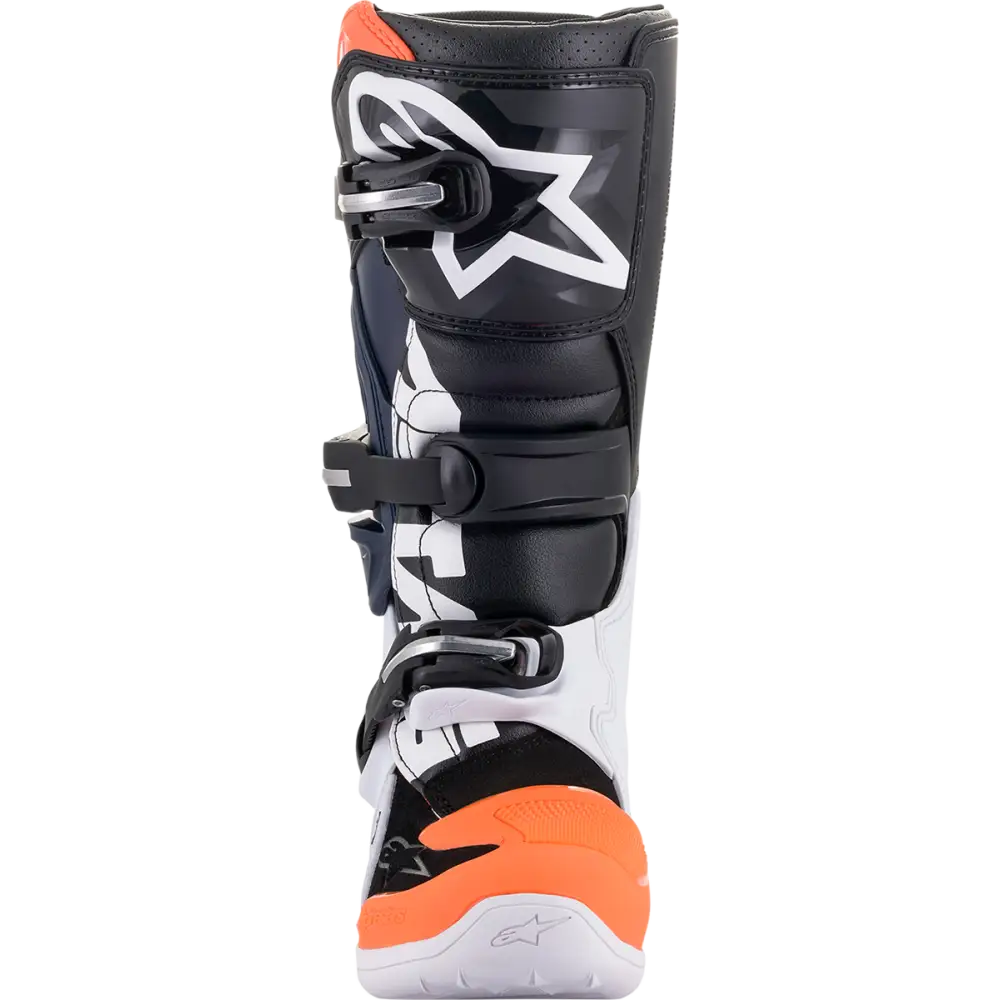 ALPINESTARS Youth Tech 7S Boots - Black/Orange/White - US 7 2015017-1241-7