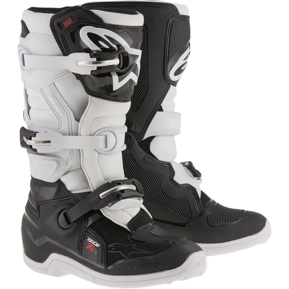 ALPINESTARS Youth Tech 7S Boots - Black/White - US 5 2015017-12-5