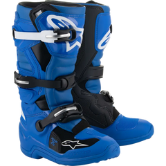 ALPINESTARS Youth Tech 7S Boots - Blue/Black/White - US 5 2015017-712-5