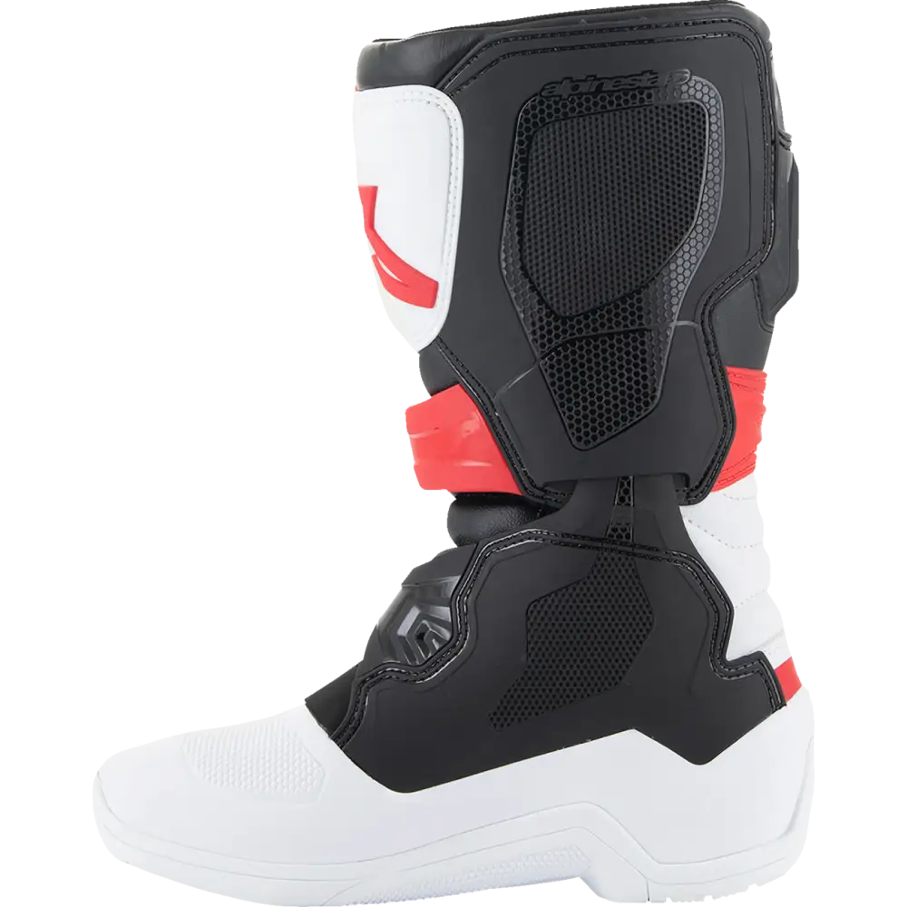 ALPINESTARS Youth Tech3S Boots - White/Black/Red - US 2 2014024-2030-2