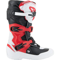 ALPINESTARS Youth Tech3S Boots - White/Black/Red - US 5 2014024-2030-5