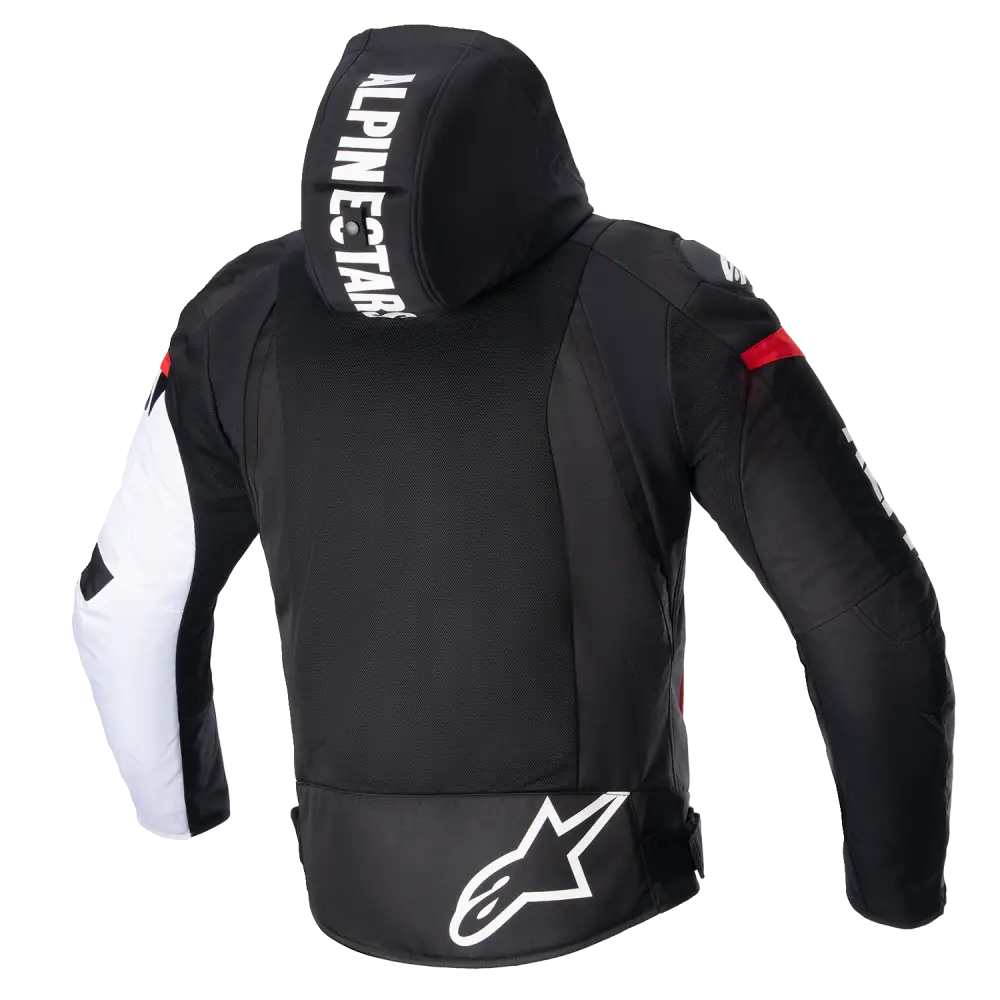 ALPINESTARS Zaca Air Jacket - Black/White/Red Fluo - XL 3306423-1231-XL