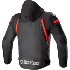 ALPINESTARS Zaca Waterproof Jacket - Black/Bright Red/White - Large 3206423-1342-L