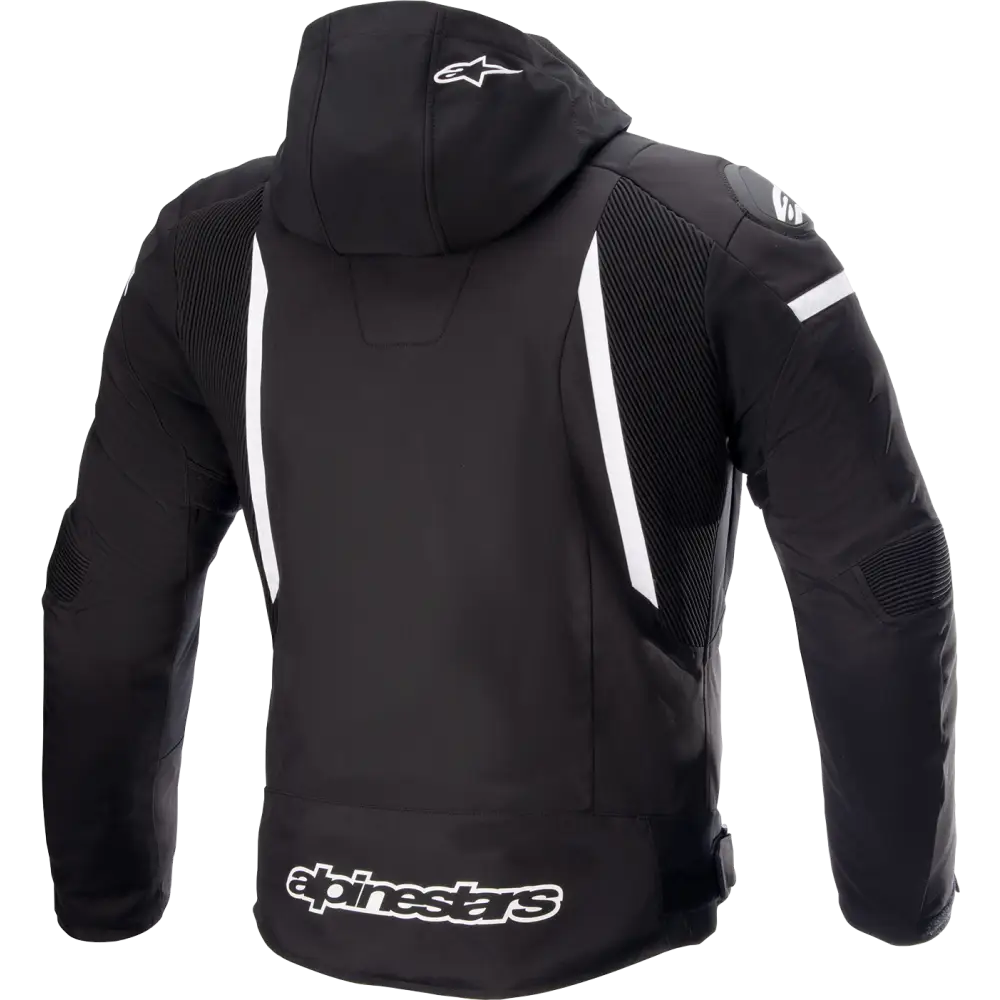 ALPINESTARS Zaca Waterproof Jacket - Black/White - Small 3206423-12-S