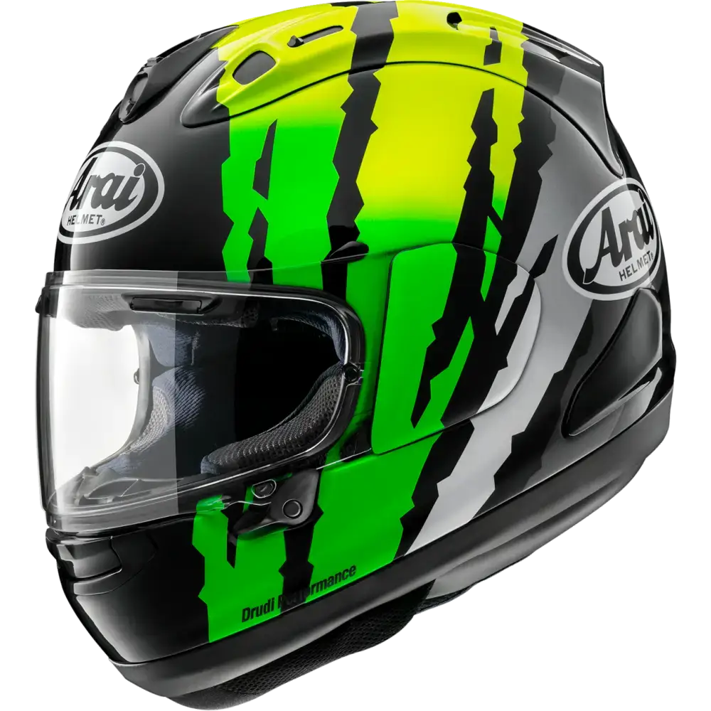 arai corsair x helmet liner Arai Corsair-X Blade Yellow Helmet Large