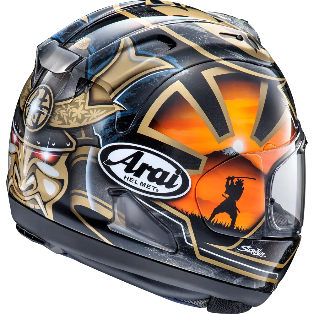 ARAI Corsair-X Helmet | Dani Samurai-2 | Black