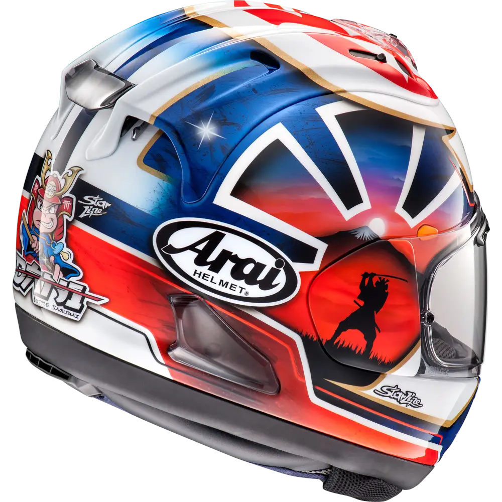 ARAI Corsair-X Helmet | Dani Samurai-2 | Blue