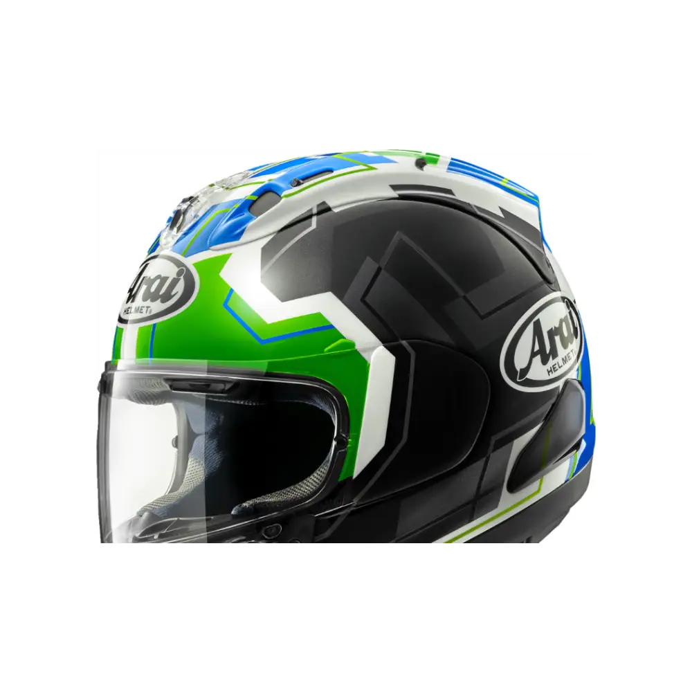 ARAI Corsair-X Helmet | Rea-6 | Green - XS