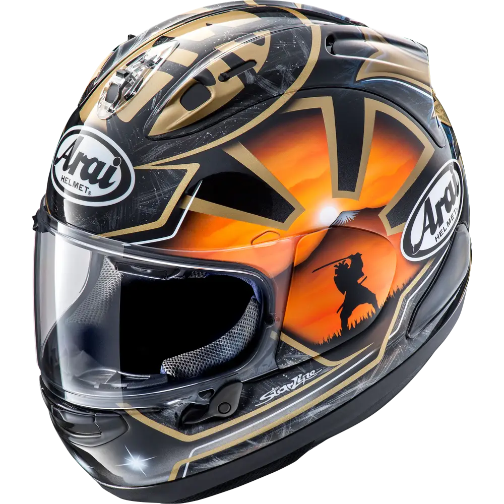 ARAI HELMETS Corsair-X Helmet - Dani Samurai-2 - Black - Large 0101-15770