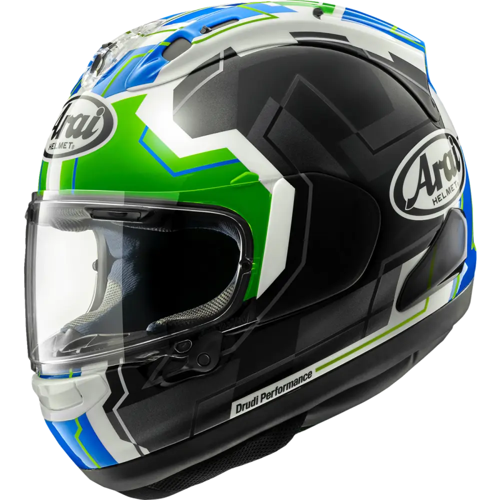 arai helmet full face Regent-X White / Large resistant liner Corsair-X Helmet - Black Frost