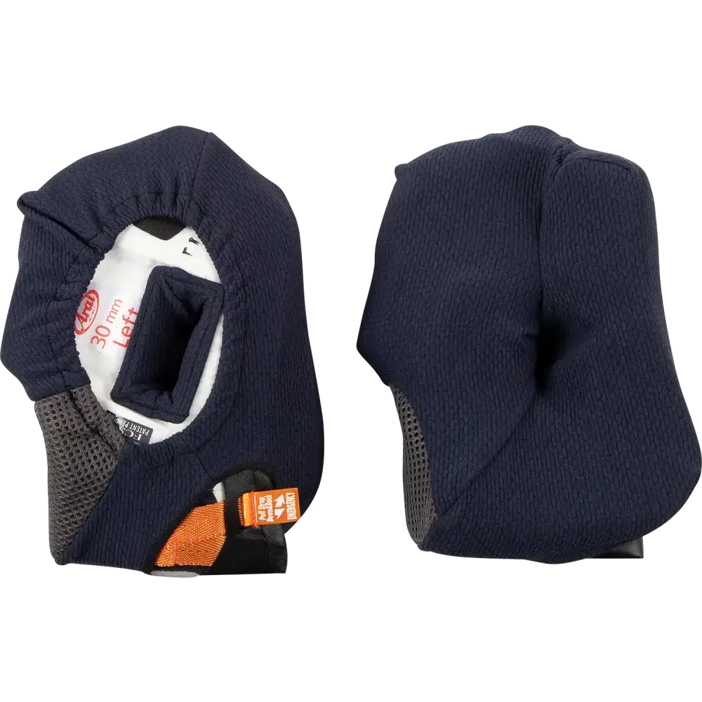 ARAI HELMETS Corsair-X/Quantum-X/Signet-X Cheek Pads - 30 mm 05-5701