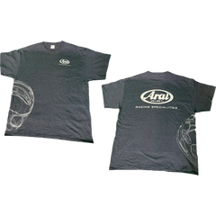 ARAI HELMETS Arai Helmet T-Shirt - Dark Heather Gray - Large 121565