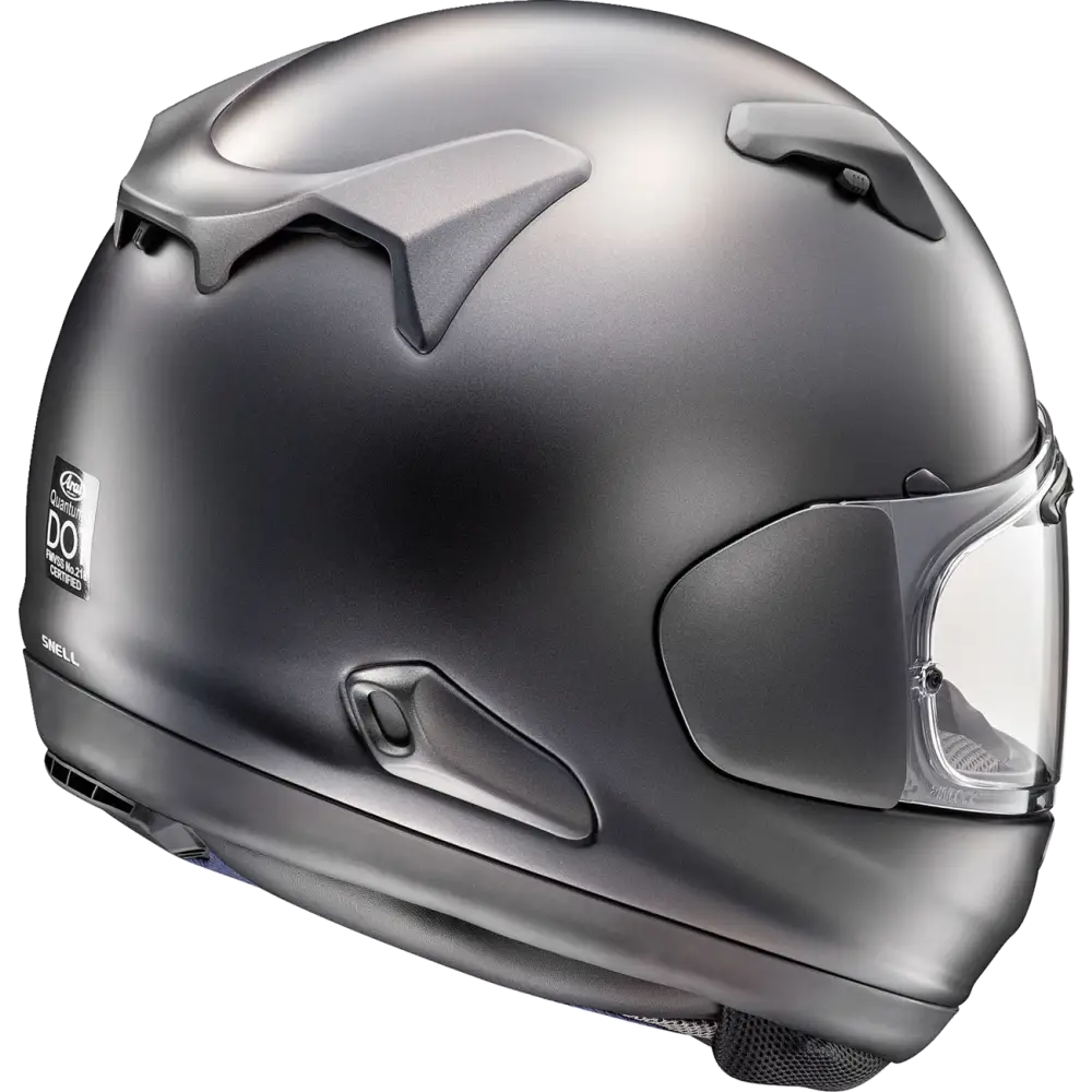 ARAI HELMETS Quantum-X Helmet - Black Frost - Large 0101-17660 - Street Full Face Adult Helmet