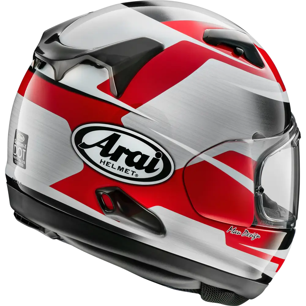 ARAI HELMETS Quantum-X Helmet - Steel - Red - Medium 0101-15738