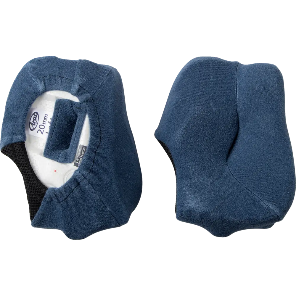 ARAI HELMETS Regent-X Cheek Pads - Various Sizes - 12 mm