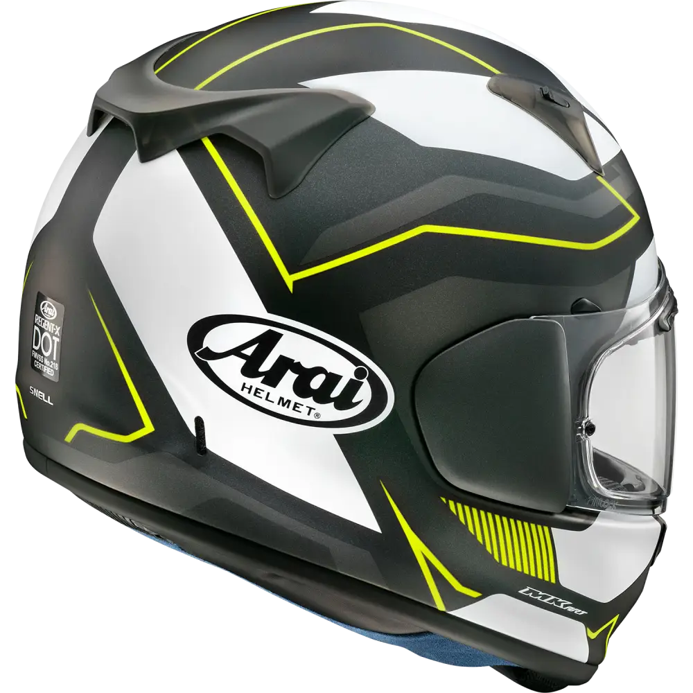 ARAI HELMETS Regent-X Helmet - Sensation - Yellow Frost - Large 0101-15849